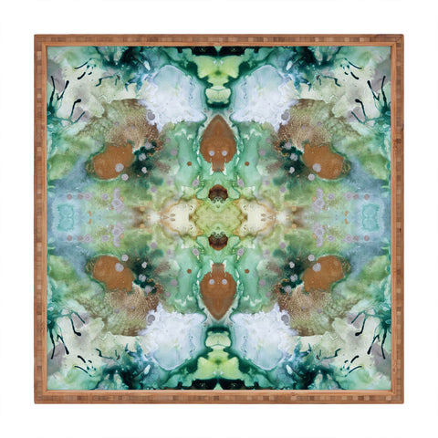 Crystal Schrader Mermaid Cove Square Tray