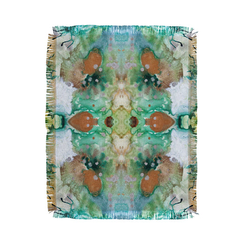 Crystal Schrader Mermaid Cove Throw Blanket
