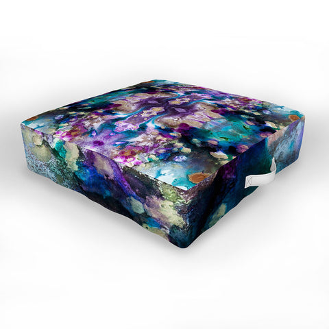 Crystal Schrader Ocean Depths Outdoor Floor Cushion