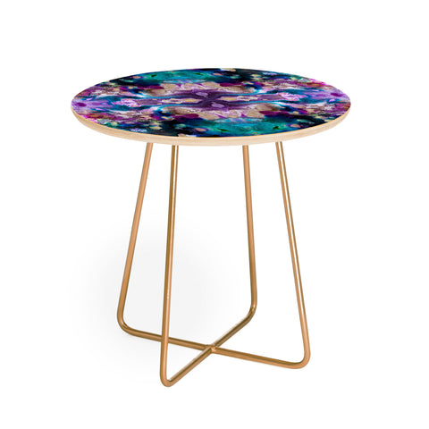 Crystal Schrader Ocean Depths Round Side Table