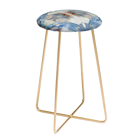 Crystal Schrader Open Sky Counter Stool