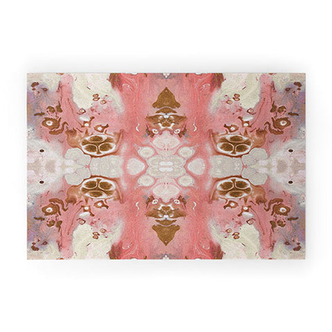 Crystal Schrader Peaches and Cream Welcome Mat