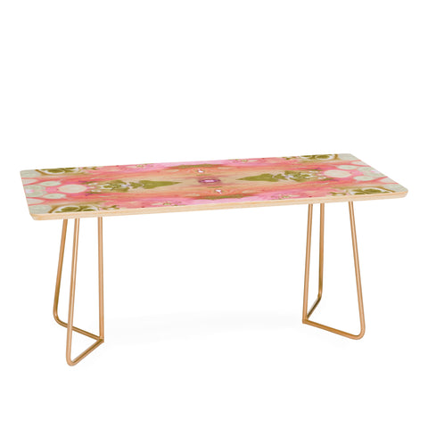 Crystal Schrader Pink Bubblegum Coffee Table