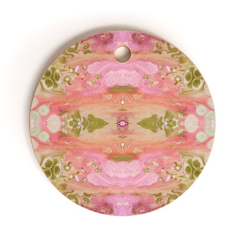 Crystal Schrader Pink Bubblegum Cutting Board Round