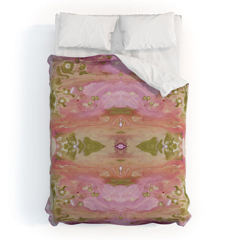 Crystal Schrader Pink Bubblegum Duvet Cover