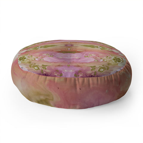 Crystal Schrader Pink Bubblegum Floor Pillow Round
