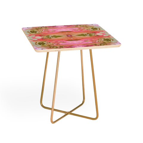Crystal Schrader Pink Bubblegum Side Table