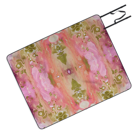 Crystal Schrader Pink Bubblegum Picnic Blanket
