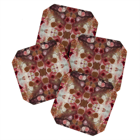 Crystal Schrader Raspberry Pie Coaster Set