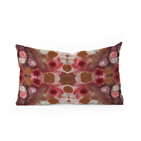 Crystal Schrader Raspberry Pie Oblong Throw Pillow