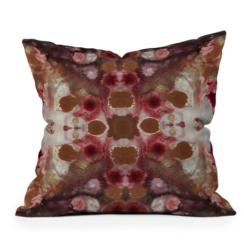 Crystal Schrader Raspberry Pie Throw Pillow