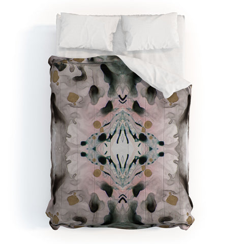 Crystal Schrader Rosy Lichen Comforter