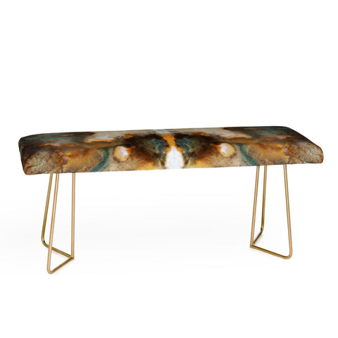 Crystal Schrader Rusty Patina Bench