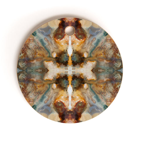 Crystal Schrader Rusty Patina Cutting Board Round
