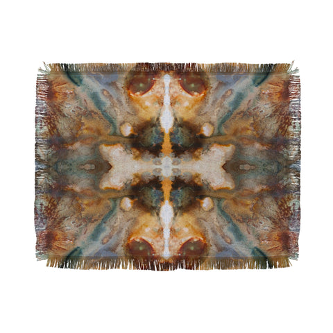 Crystal Schrader Rusty Patina Throw Blanket