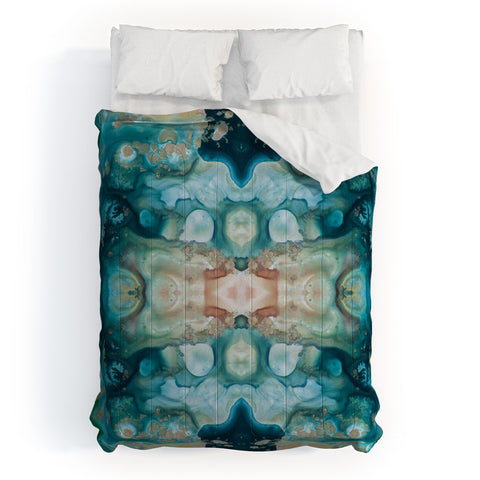 Crystal Schrader Sea Garden Comforter