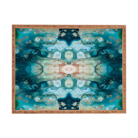 Crystal Schrader Sea Garden Rectangular Tray