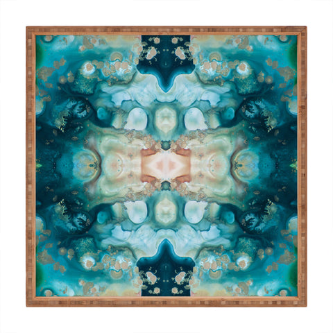 Crystal Schrader Sea Garden Square Tray