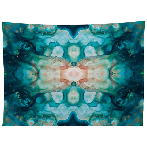 Crystal Schrader Sea Garden Tapestry