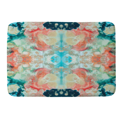 Crystal Schrader Sea Lily Memory Foam Bath Mat
