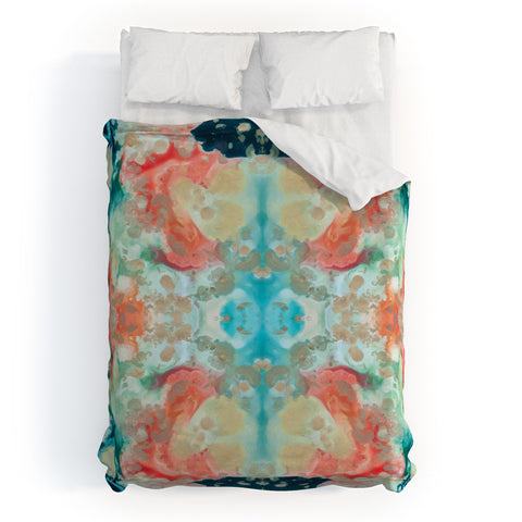 Crystal Schrader Sea Lily Duvet Cover