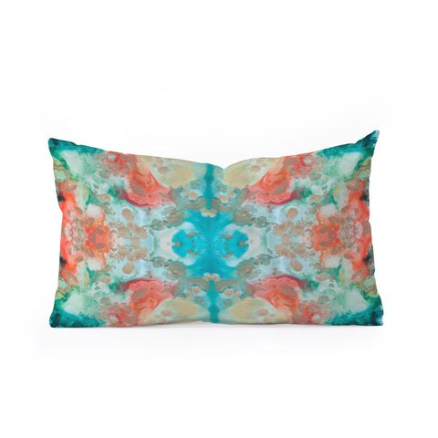 Crystal Schrader Sea Lily Oblong Throw Pillow