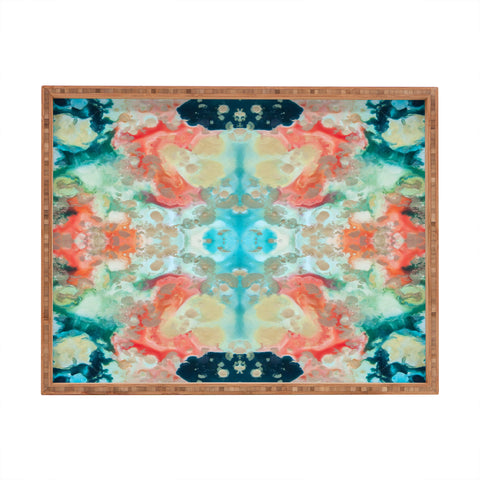 Crystal Schrader Sea Lily Rectangular Tray