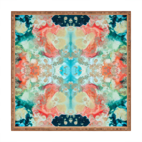 Crystal Schrader Sea Lily Square Tray