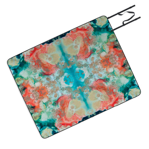 Crystal Schrader Sea Lily Picnic Blanket