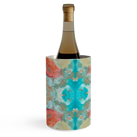 Crystal Schrader Sea Lily Wine Chiller