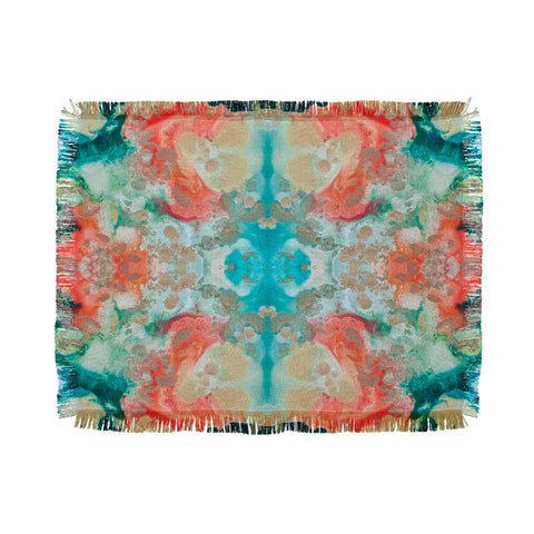 Crystal Schrader Sea Lily Throw Blanket
