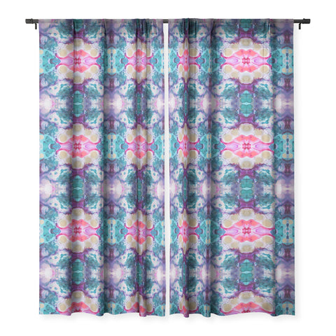 Crystal Schrader Snow Cone Sheer Window Curtain