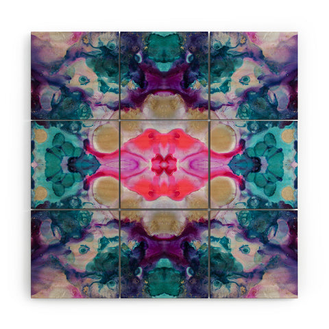 Crystal Schrader Snow Cone Wood Wall Mural