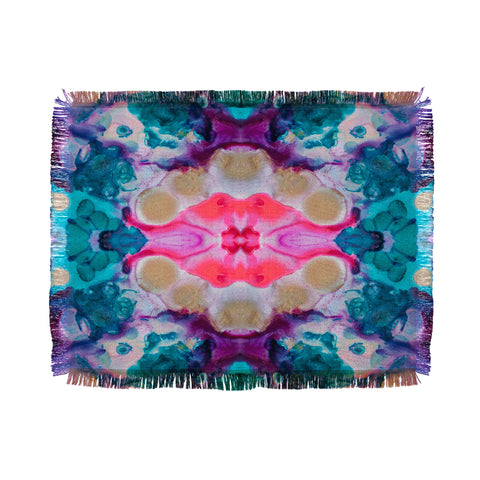 Crystal Schrader Snow Cone Throw Blanket