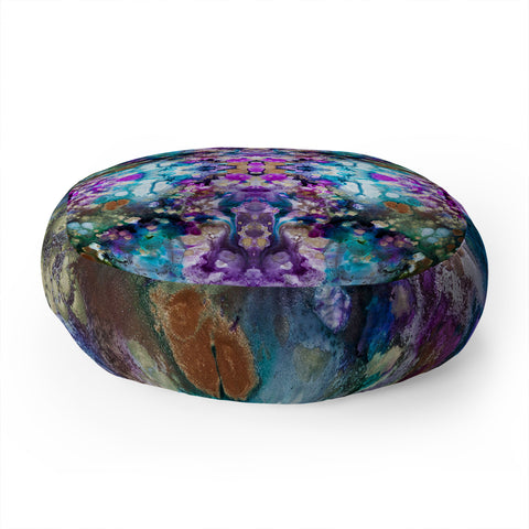 Crystal Schrader Treasure Chest Floor Pillow Round