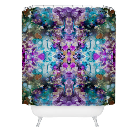 Crystal Schrader Treasure Chest Shower Curtain
