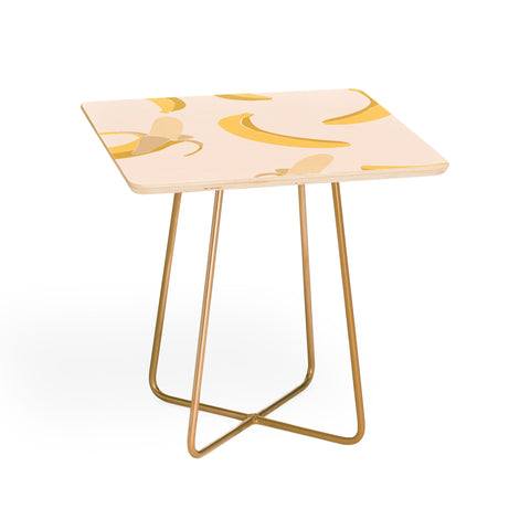 Cuss Yeah Designs Abstract Banana Pattern Side Table
