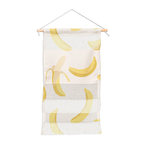 Cuss Yeah Designs Abstract Banana Pattern Wall Hanging Portrait