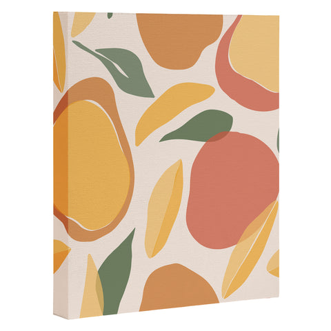 Cuss Yeah Designs Abstract Mango Pattern Art Canvas