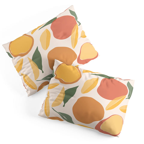 Cuss Yeah Designs Abstract Mango Pattern Pillow Shams