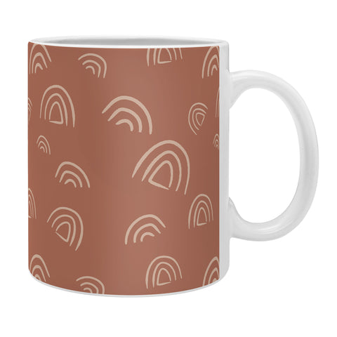 Cuss Yeah Designs Boho Rainbow Pattern Coffee Mug