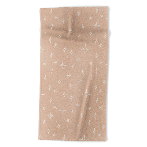 Cuss Yeah Designs Boho Star Pattern Beach Towel