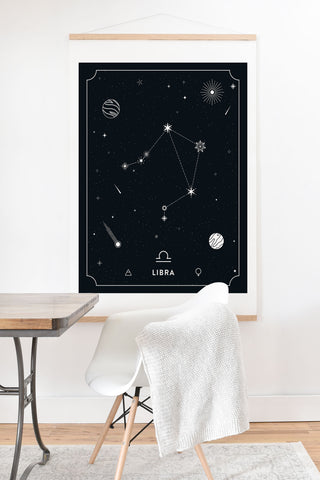 Cuss Yeah Designs Libra Star Constellation Art Print And Hanger