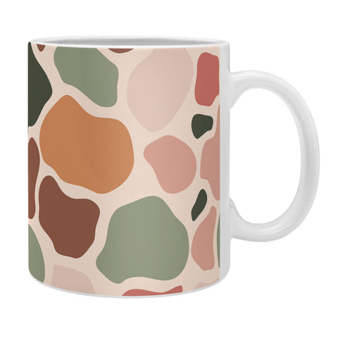 Cuss Yeah Designs Multicolor Giraffe Pattern 001 Coffee Mug