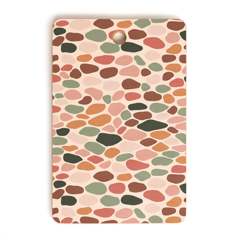 Cuss Yeah Designs Multicolor Snake Scale Pattern Cutting Board Rectangle
