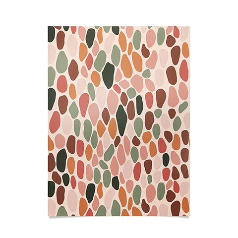 Cuss Yeah Designs Multicolor Snake Scale Pattern Poster