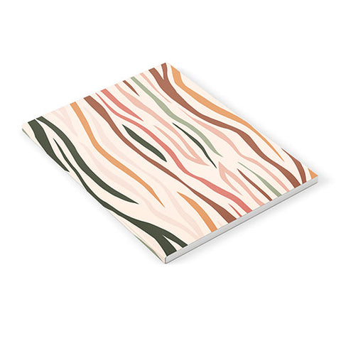 Cuss Yeah Designs Multicolor Zebra Pattern 001 Notebook