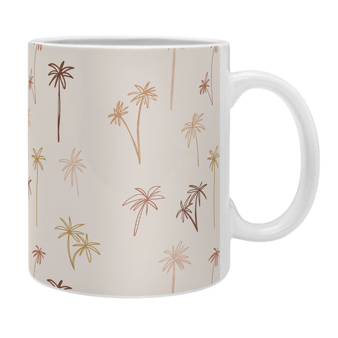 Cuss Yeah Designs Palm Tree Pattern Coffee Mug