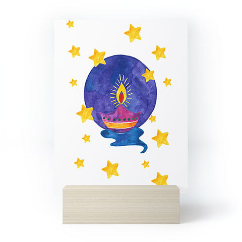Cynthia Haller Happy Diwali Mini Art Print