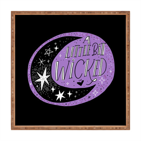 CynthiaF A Little Bit Wicked Square Tray